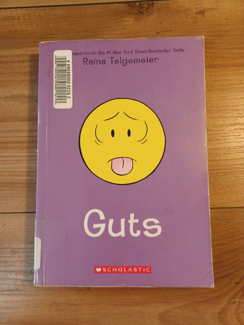 Guts: A Graphic Novel By Telgemeier, Raina Book